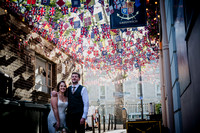 Maddy & Nick's wedding day at The Trafalgar Tavern